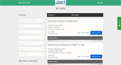 Desktop Screenshot of demo.careerjunction.co.za
